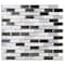 Smart Tiles Smart Tiles 9.1 in. W X 10.2 in. L Mosaic Vinyl Adhesive Wall Tile 4 pc SM1030-4 - alternate 1